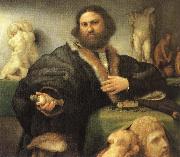 Lorenzo Lotto Andrea Odoni Germany oil painting artist